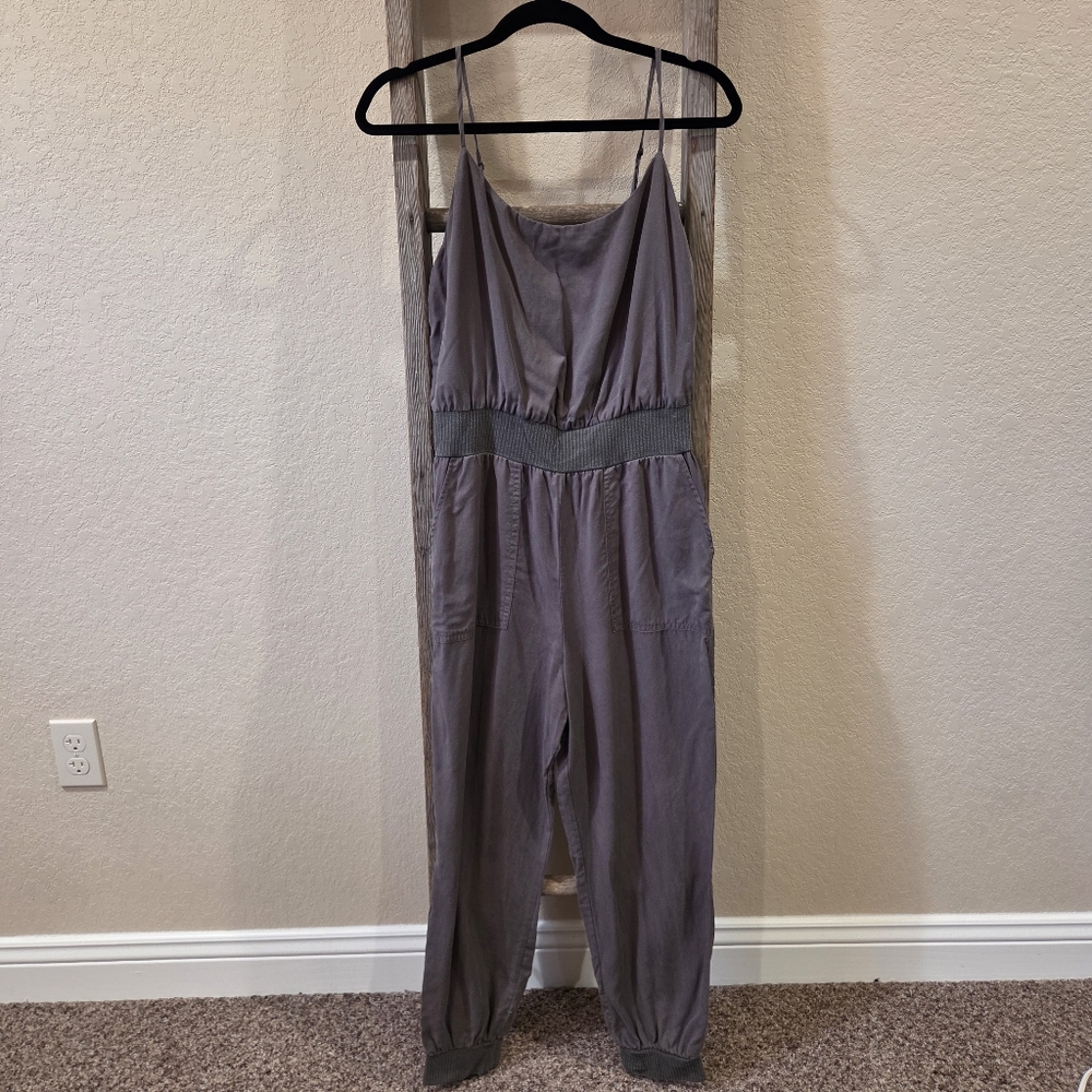 Anthropologie Nisa Jogger Olive Green Women's Jumpsuit - Size Small